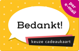 Digitale Bedankt Keuze Cadeaukaart bestellen