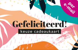 Digitale Gefeliciteerd Keuze Cadeaukaart bestellen