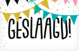 Geslaagd Keuze Cadeaukaart