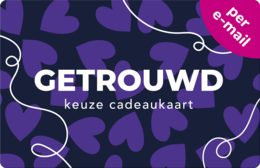 Digitale Getrouwd Keuze Cadeaukaart bestellen