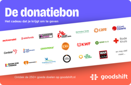 GoodShift Donatiebon e-voucher bestellen