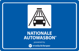 Winkelcheque X Autowasbon