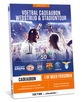 Wonderbox - Voetbalwedstrijd & Stadion Tour Wonderbox - Voetbalwedstrijd & Stadion Tour