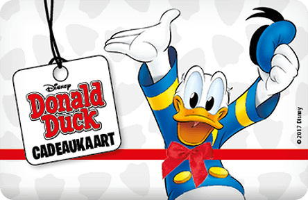 donald duck cadeaukaart donald duck cadeaukaart