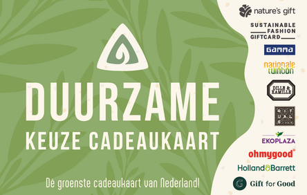 Duurzame Keuze Cadeaukaart Duurzame Keuze Cadeaukaart