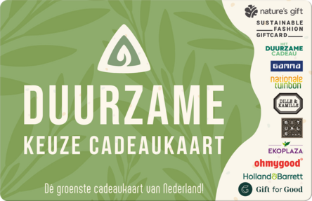 Duurzame Keuze Cadeaukaart Duurzame Keuze Cadeaukaart