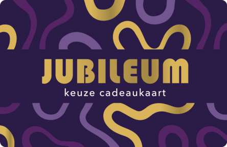 Jubileum Keuze Cadeaukaart