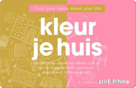 Live Pink Cadeaukaart Live Pink Cadeaukaart