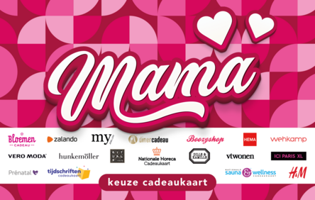 Mama Keuze Cadeaukaart Mama Keuze Cadeaukaart