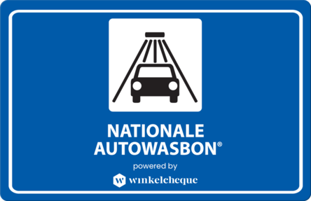 Winkelcheque X Autowasbon