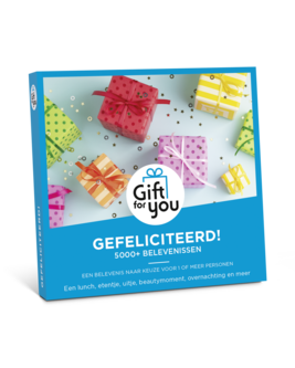 GiftForYou - Gefeliciteerd!