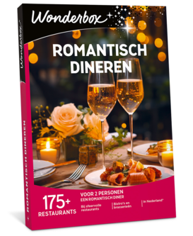 Wonderbox - Romantisch dineren Wonderbox - Romantisch dineren