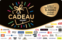 DE Cadeaukaart
