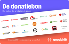 GoodShift Donatiebon
