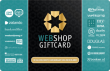 Webshop Giftcard