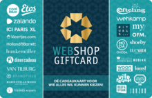 Webshop Giftcard Webshop Giftcard